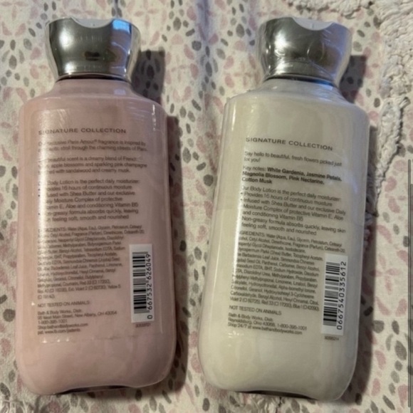 Bath and Body Works, Paris Amour and Hello Beautiful Body Lotion, Pack of 2 - Picture 3 of 4